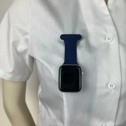Sygeplejebutikken Silikonesygeplejeure|Gaver Til Sundhedspersonalet*Navy sygepleje silikone rem til Apple Watch