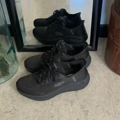 Skechers Benlængdeforskel|Knyster - Hallux Valgus*Åndbar slip-ins sko med god svangstøtte