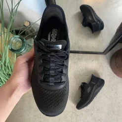 Skechers Benlængdeforskel|Knyster - Hallux Valgus*Åndbar slip-ins sko med god svangstøtte