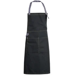 Nybo Workwear Hjælpemidler Til Køkkenet*Nybo Sort/Denimblå Unisex New Nordic Kuskeforklæde, Justerbar, Rummelige Lommer