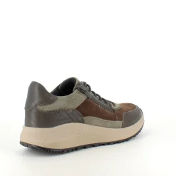 Green Comfort Leddegigt|Hælsporer*Olivengrøn sko med dobbelt lukning