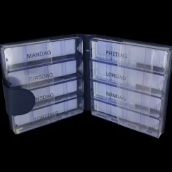 Sygeplejebutikken Medicinophældning|Medicinophældning*Pille æske Medimax, 7 æsker med ugedag og en blank