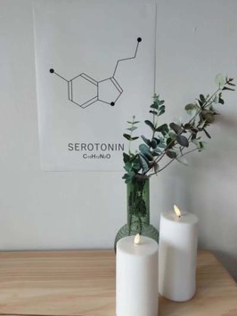 Sygeplejebutikken Gaver Til Sundhedspersonalet*Plakat Serotonin