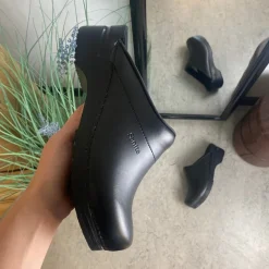 Sanita Sygeplejerske Sko|Stødabsorberende Sko*Praktisk sort træsko