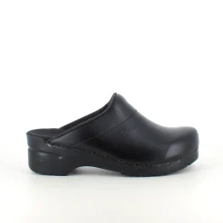 Sanita Sygeplejerske Sko|Stødabsorberende Sko*Praktisk sort træsko