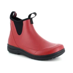 Green Comfort Overgangssko|Sko Til Brede Fødder Og Høj Vrist*Rød luksus gummistøvle med svangstøtte fra