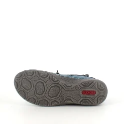 Rieker Kort Støvle Dame|Blå Støvler*– kort blå støvle med snøre og lynlås.