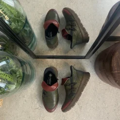 Rieker Kort Støvle Dame|Overgangssko*støvle i Grøn med Antistress sål