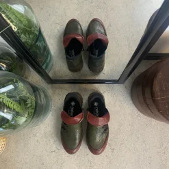 Rieker Kort Støvle Dame|Overgangssko*støvle i Grøn med Antistress sål