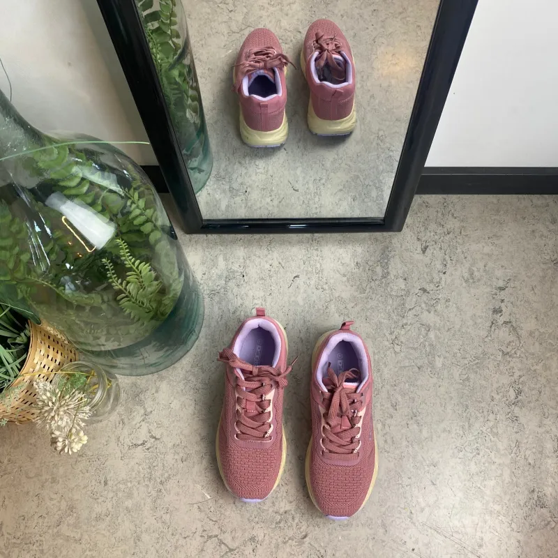Sygeplejebutikken Kondi Sko|Stødabsorberende Sko*Rosa letvægtssko med stødabsorberende sål