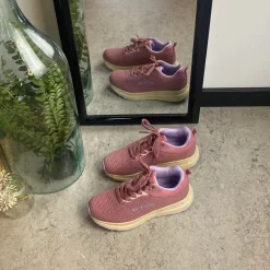 Sygeplejebutikken Kondi Sko|Stødabsorberende Sko*Rosa letvægtssko med stødabsorberende sål