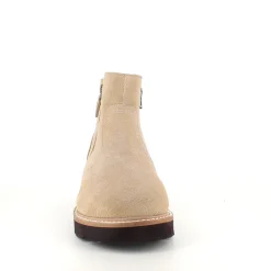 Green Comfort Kort Støvle Dame|Vinterstøvler Damer*Ruskindsstøvle med EnergySole™, uldfor, dobbelt lynlås & ekstra rummelig H-pasform