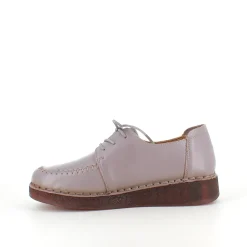 Sygeplejebutikken Sommersko Dame|Stødabsorberende Sko*Sandfarvet snøresko i læder med god stødabsorbering.