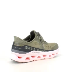 Skechers Slip On Sko|Kondi Sko*Slip-in sko i grøn med Glide-Step Altus