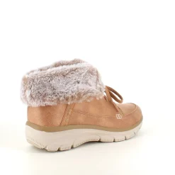 Skechers Kort Støvle Dame|Vinterstøvler Damer*slip-in vinterstøvle med let for