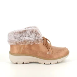 Skechers Kort Støvle Dame|Vinterstøvler Damer*slip-in vinterstøvle med let for