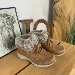 Skechers Kort Støvle Dame|Vinterstøvler Damer*slip-in vinterstøvle med let for