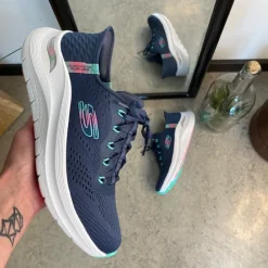 Skechers Benlængdeforskel|Knyster - Hallux Valgus*slip-ins sko med god svangstøtte