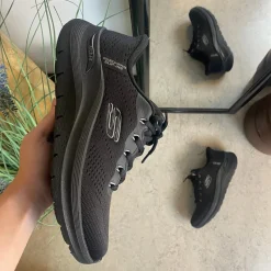 Skechers Knyster - Hallux Valgus|Leddegigt*slip-ins til herre med svangstøtte