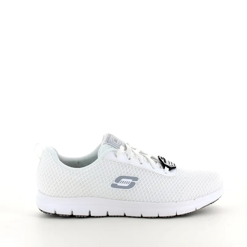 Skechers Leddegigt|Hælsporer*Work arbejdssko med bred pasform – CE-godkendt, skridhæmmende sål & Memory Foam komfort