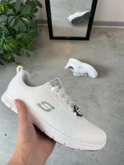 Skechers Leddegigt|Hælsporer*Work arbejdssko med bred pasform – CE-godkendt, skridhæmmende sål & Memory Foam komfort