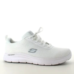 Skechers Leddegigt|Hælsporer*Work i hvid med åndbart materiale