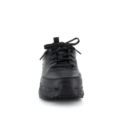 Skechers Leddegigt|Hælsporer*Work i sort skind med max cushioning såler