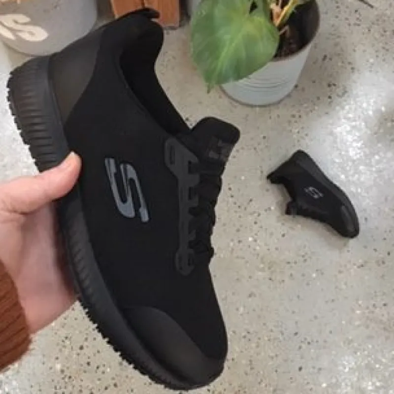 Skechers Hælsporer|Hammertå*work sko med skridhæmmende såler