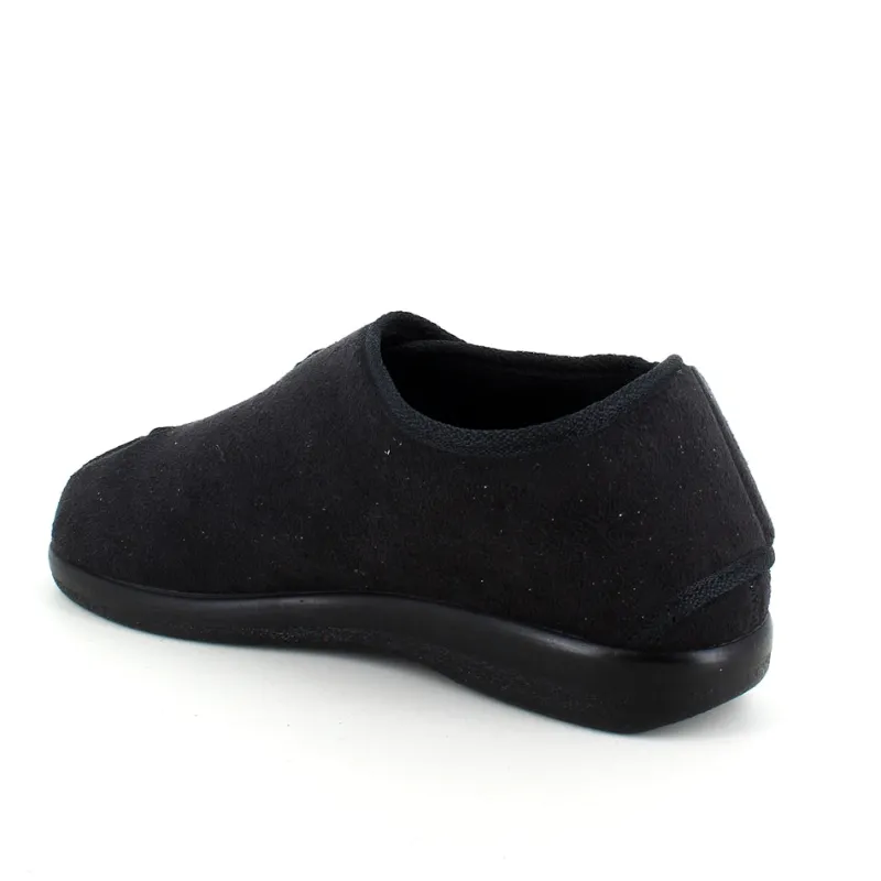 OrtoMed sko Knyster - Hallux Valgus|Hjemmesko*Sko med velcro og bred pasform og regulerbar hælrem