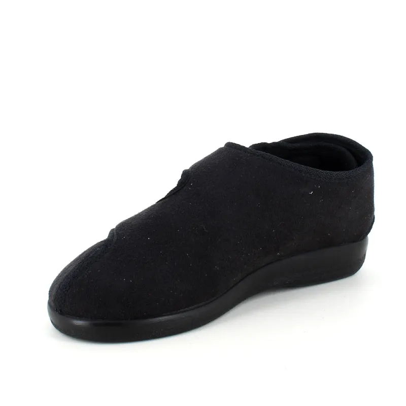 OrtoMed sko Knyster - Hallux Valgus|Hjemmesko*Sko med velcro og bred pasform og regulerbar hælrem