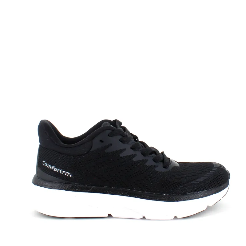 Endurance Sko På Tilbud*Smart sort sko med svangstøtte