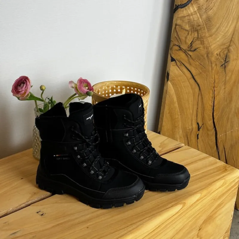 Sygeplejebutikken Kort Støvle Dame|Billige Vinter Støvler*Softshell vinterstøvle til damer og herre