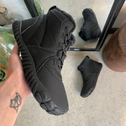 Sygeplejebutikken Herresko Og Sandaler|Herresko Og Sandaler*Sort barfodssko med fleksibel gummisål, praktisk klemmelukning og let for