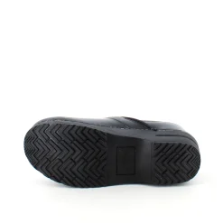 Sanita Clogs|Træsko Dame Modeller*Sort fleksibel -træsko med hælkappe.