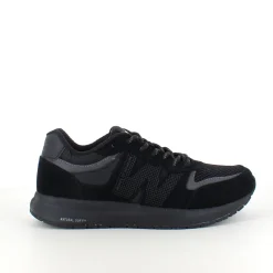 Woden Kondi Sko|Stødabsorberende Sko*Sort letvægtssko i åndbart materiale fra .