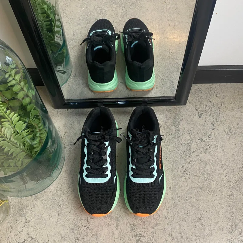 Sygeplejebutikken Sandaler Til Almindelige Fødder|Kondi Sko*Sort letvægtssko med stødabsorberende sål