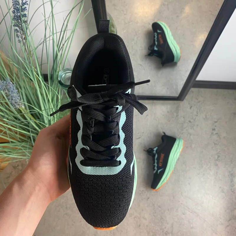 Sygeplejebutikken Sandaler Til Almindelige Fødder|Kondi Sko*Sort letvægtssko med stødabsorberende sål