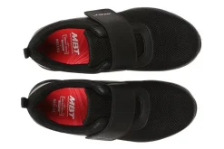 MBT Gængesål|Gængesål*Sort letvægts herresko med velcro