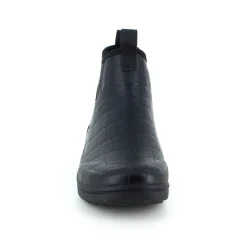 Green Comfort Gummistøvler*Sort mønstret luksus gummistøvle med svangstøtte