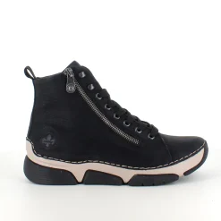 Rieker Vinterstøvler Damer|Kort Støvle Dame*Sort støvle med god stødabsorbering