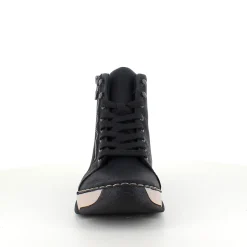 Rieker Vinterstøvler Damer|Kort Støvle Dame*Sort støvle med god stødabsorbering