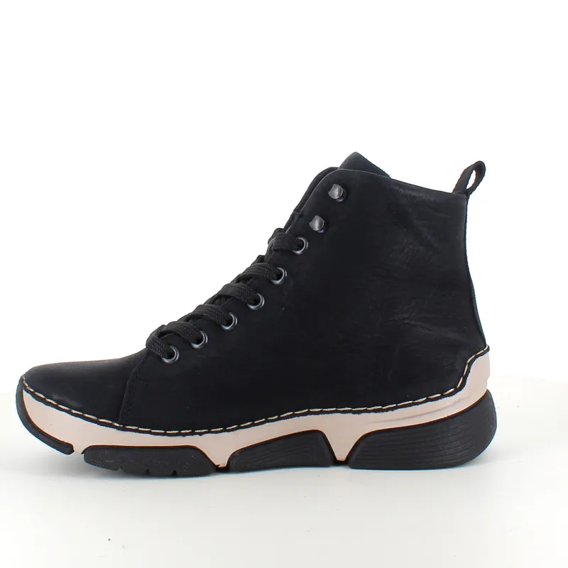 Rieker Vinterstøvler Damer|Kort Støvle Dame*Sort støvle med god stødabsorbering