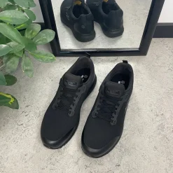 Skechers Esd Fodtøj|Leddegigt*Sort work sko med ESD