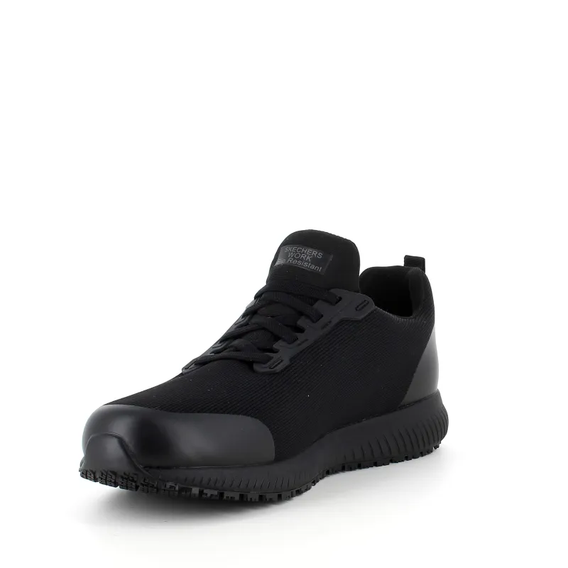 Skechers Esd Fodtøj|Leddegigt*Sort work sko med ESD