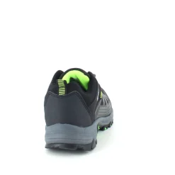 Sygeplejebutikken Sko På Tilbud*Sort sko med overdel i eftergiveligt softshell med limegrønne detaljer