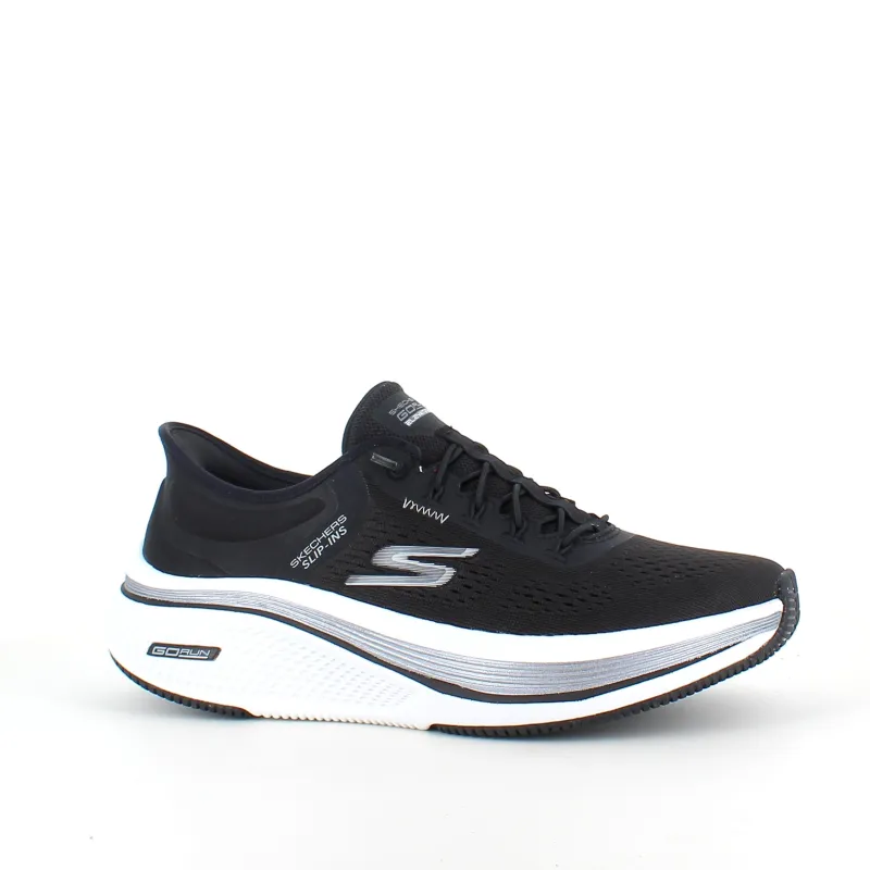 Skechers Knyster - Hallux Valgus|Leddegigt*Sort slip-ins sko fra med elastiksnøre