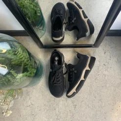 Rieker Knyster - Hallux Valgus|Hælsporer*Sort sneakers fra med god stødabsorbering
