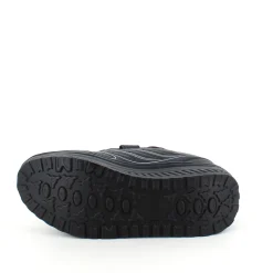 Sygeplejebutikken Leddegigt|Hælsporer*Sort sportssko med velcrolukning og gængesål.