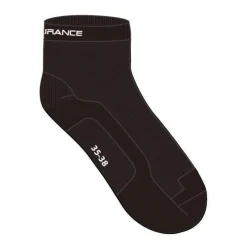 Endurance Kolde Fødder|Kolde Fødder*Sort sporty soklet