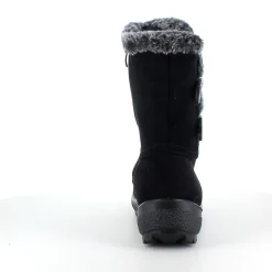 Sygeplejebutikken Billige Vinter Støvler|Sorte Støvletter*Sort støvle med fin pelsdetalje.